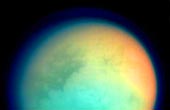 Barevný měsíc Titan
