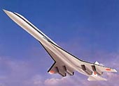 Nov Concorde v letu
